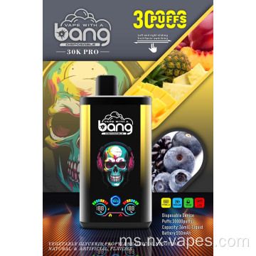 Bang 30000 Pro 30k Puffs Vape Borong